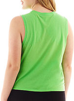 Thumbnail for your product : JCPenney City Streets Graphic Muscle Tank Top - Plus