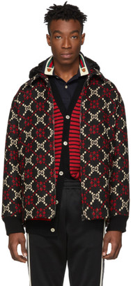 black and red gucci jacket