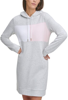 Tommy Hilfiger Logo Sweatshirt Hoodie Dress - ShopStyle