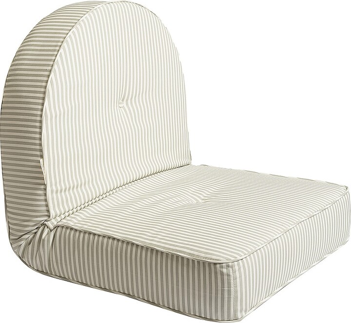 business & pleasure co. Reclining Pillow Lounger in Sage
