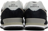 Thumbnail for your product : New Balance Black 574 Core Big Kids Sneakers