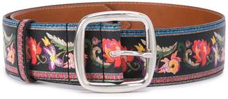 Etro floral print belt