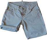Thumbnail for your product : DSquared 1090 DSQUARED2 White Cotton Shorts
