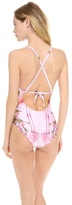 Thumbnail for your product : Wildfox Couture Florida Garden One Piece Swimsuit