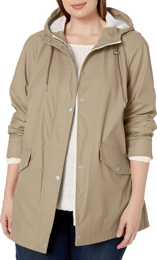 plus size rain jacket canada