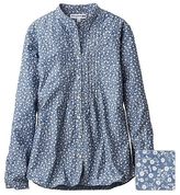 Thumbnail for your product : Uniqlo WOMEN Ines Chambray Print Long Sleeve Shirt