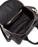 Thumbnail for your product : Alexander Wang Rockie Crossbody Satchel Bag, Black/Rose Golden