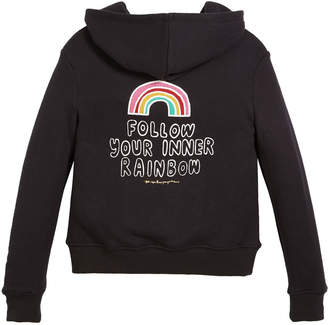 Follow Your Inner Rainbow Hoodie, Size 6-14