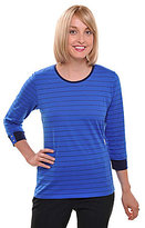 Thumbnail for your product : Allison Daley Striped Knit Top
