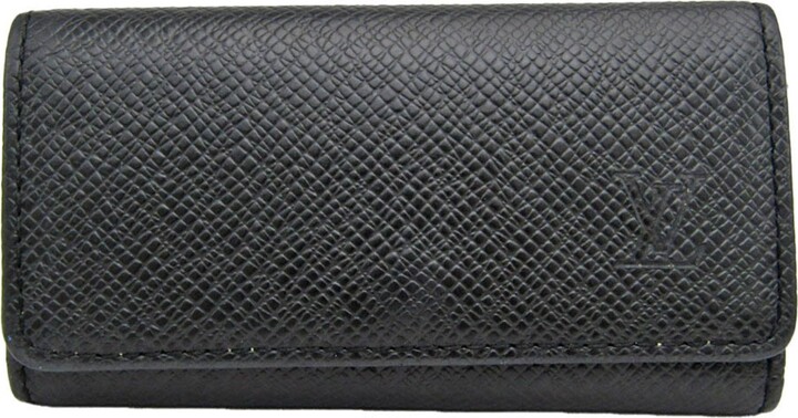 Louis Vuitton 6 Key Holder Leather Wallet (pre-owned) in Black for Men