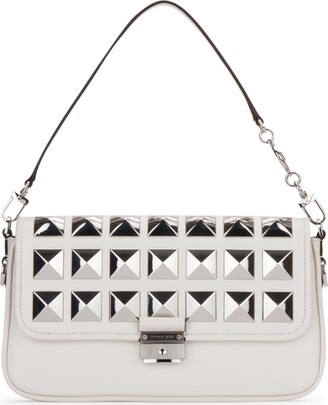Gucci GG moire fabric handbag with bow - ShopStyle Clutches