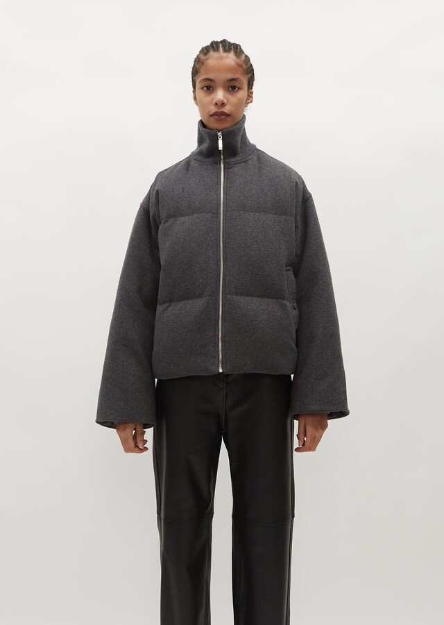 Totême Flannel Puffer Jacket ShopStyle