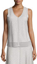 Thumbnail for your product : Nic+Zoe Sheer Striped Tank