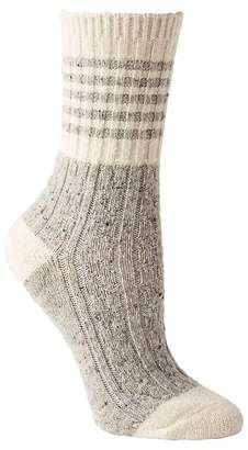 Athleta Varsity Cable Stripe Crew Socks by Hansel from Basel, Inc.®