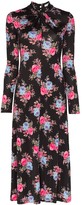 Thumbnail for your product : Erdem Nolene floral print midi dress