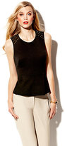 Thumbnail for your product : Vince Camuto Embellished Shoulder Peplum