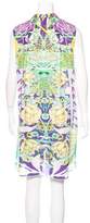 Thumbnail for your product : Mary Katrantzou Silk Floral Print Dress