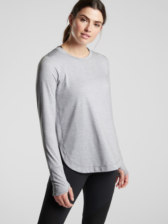 athleta run free half zip