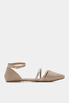 Thumbnail for your product : Ardene Pointy Flats with Strap Details