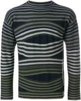 Thumbnail for your product : Emporio Armani long sleeved stripe sweater
