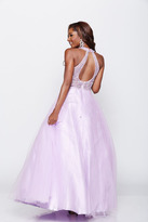 Thumbnail for your product : Milano Formals - Sleeveless High Neck Bedazzled Ball Gown E1949