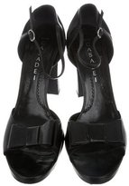 Thumbnail for your product : Casadei Leather Bow Pumps