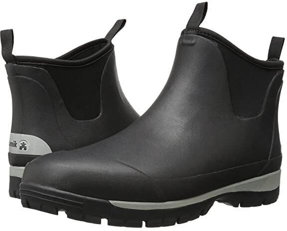 kamik lars lo men's waterproof rain boots