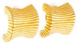 Thumbnail for your product : Givenchy Fluted Clip-On Earrings