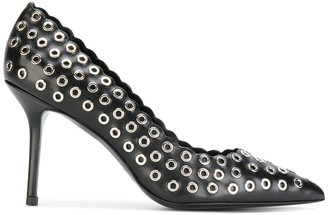 Premiata studded pointed pumps