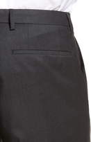 Thumbnail for your product : BOSS Wave CYL Flat Front Slim Fit Solid Wool Dress Pants