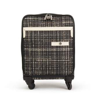 Chanel Black Tweed Travel bags