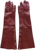 Thumbnail for your product : Gucci Long Leather Gloves