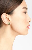 Thumbnail for your product : Anne Klein Triangle Stud Earrings