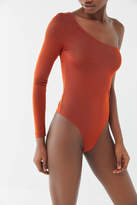 Thumbnail for your product : Out From Under Ribbed One-Shoulder Bodysuit