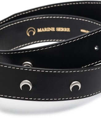 小物 Marine Serre Belt MARINE SERRE VEGETABLE BUCKLE BELT - Belt - black - Zalando.co.uk