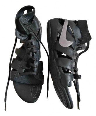 leather nike sandals