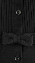 Thumbnail for your product : Burberry Bow Detail Merino Wool Cardigan