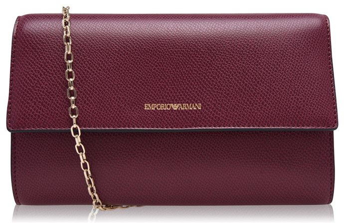 emporio armani frida logo wallet on chain
