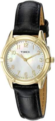Timex Women's TW2P762009J City Collection Watch with Black Band