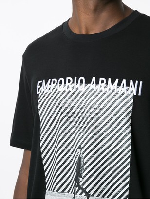 Emporio Armani The Eagle Brand T-shirt - ShopStyle