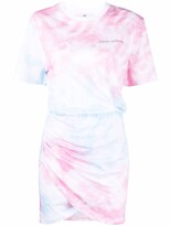 Thumbnail for your product : Chiara Ferragni Tie-Dye Print Cotton Dress