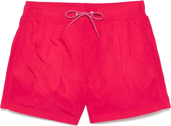 Sundek Stripe-Detailing Swim Shorts