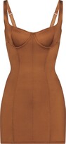 Thumbnail for your product : Stretch Satin Dress | Bronze