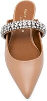 Thumbnail for your product : Kurt Geiger Crystal Embellished Slippers