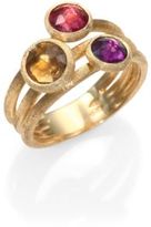 Thumbnail for your product : Marco Bicego Jaipur Amethyst, Citrine, Pink Tourmaline & 18K Yellow Gold Ring
