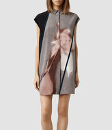 Thumbnail for your product : AllSaints Giovia Disperse Shirt Dress