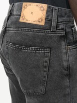 Thumbnail for your product : Alanui Arctic Ocean straight-leg jeans