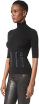 Thumbnail for your product : Fuzzi Turtleneck with Corset Details