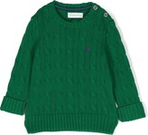 Thumbnail for your product : Ralph Lauren Kids Cable-Knit Cotton Jumper