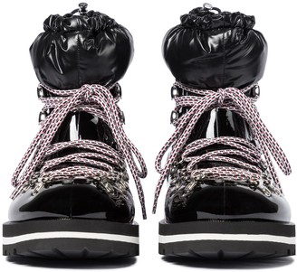 Moncler Inaya rubber and down snow boots